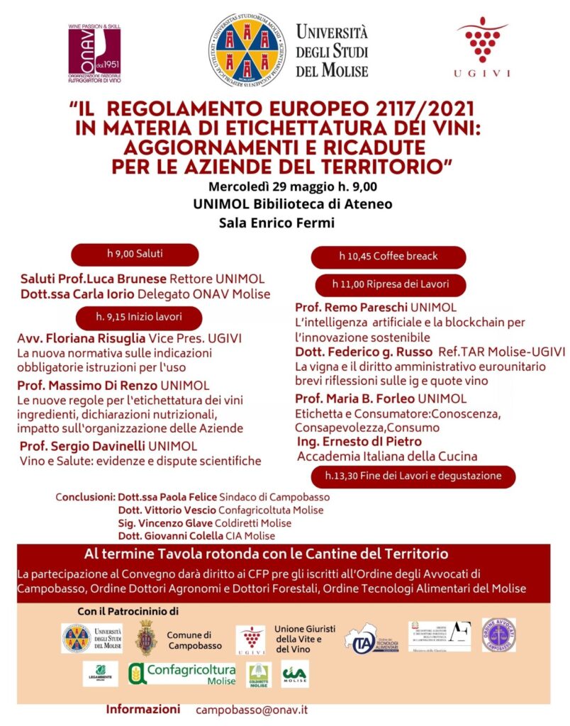 CONVEGNO UGIVI E UNIMOL - 29 MAGGIO 2024 1